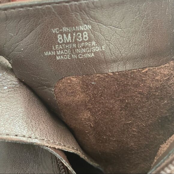 Vince Camuto Rhiannon Buckle Ankle Boot Dark Brown - Picture 10 of 11